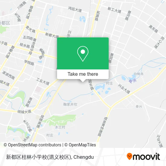 新都区桂林小学校(泗义校区) map