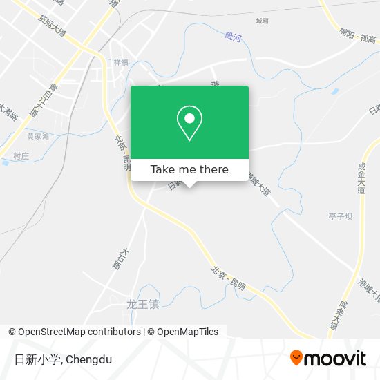 日新小学 map