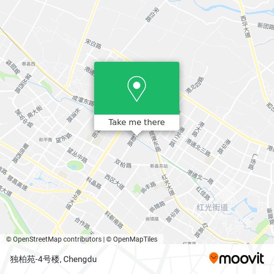 独柏苑-4号楼 map