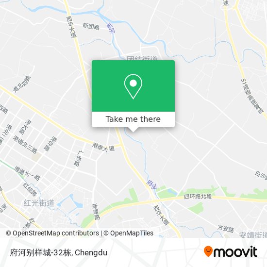 府河别样城-32栋 map