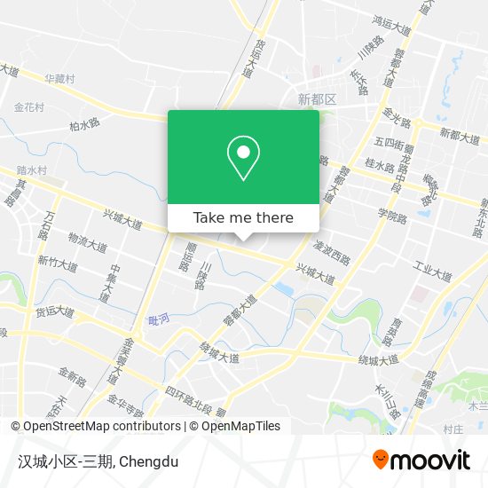 汉城小区-三期 map
