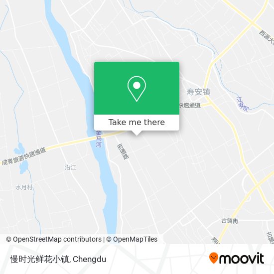 慢时光鲜花小镇 map