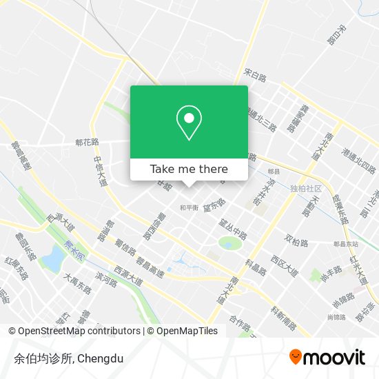 余伯均诊所 map