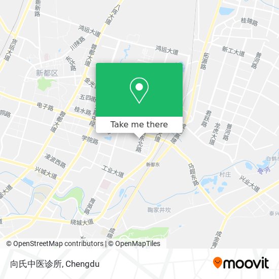 向氏中医诊所 map