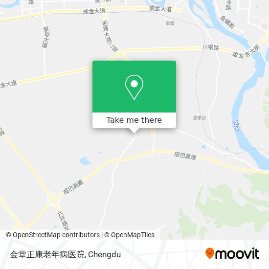 金堂正康老年病医院 map