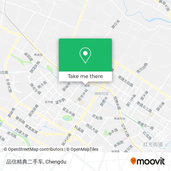 品信精典二手车 map