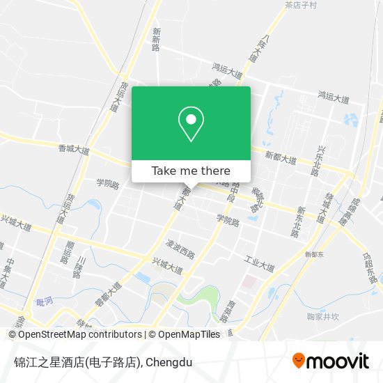 锦江之星酒店(电子路店) map