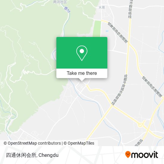 四通休闲会所 map
