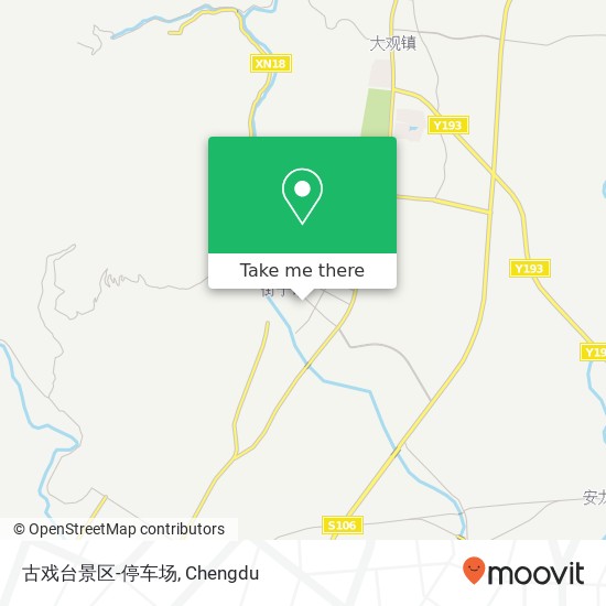 古戏台景区-停车场 map