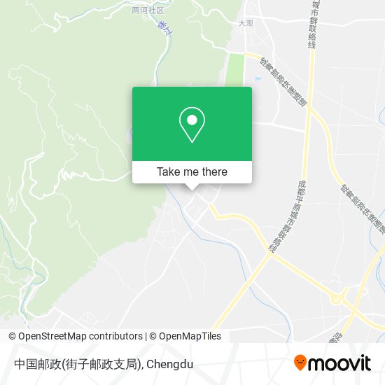 中国邮政(街子邮政支局) map