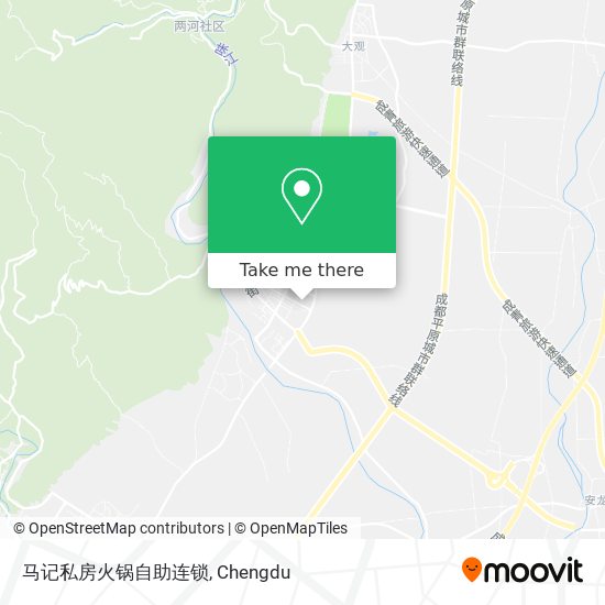 马记私房火锅自助连锁 map