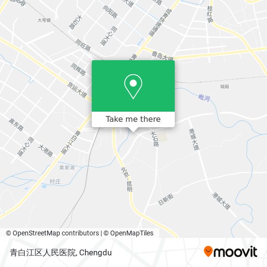 青白江区人民医院 map