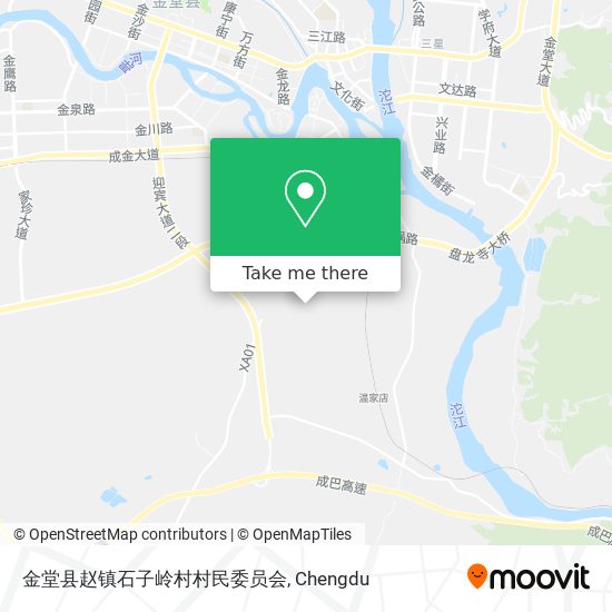 金堂县赵镇石子岭村村民委员会 map