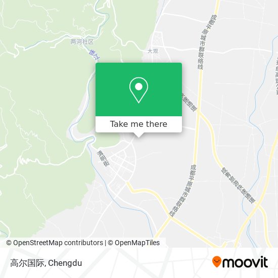 高尔国际 map