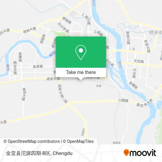 金堂县沱源四期-B区 map