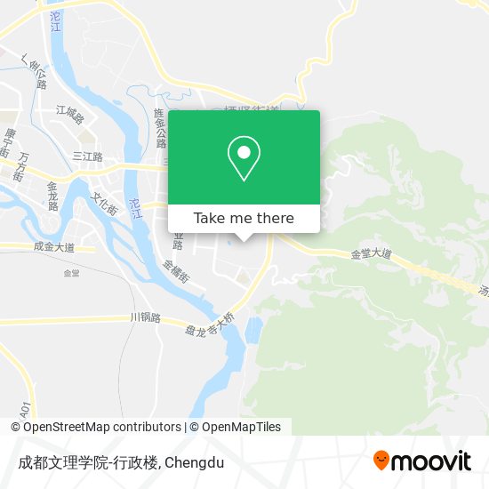 成都文理学院-行政楼 map