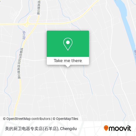 美的厨卫电器专卖店(石羊店) map