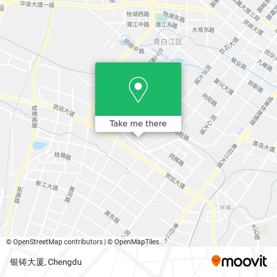 银铸大厦 map