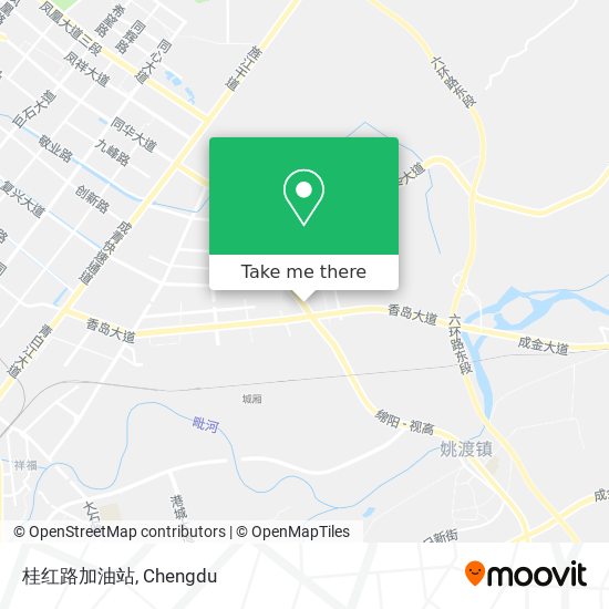 桂红路加油站 map