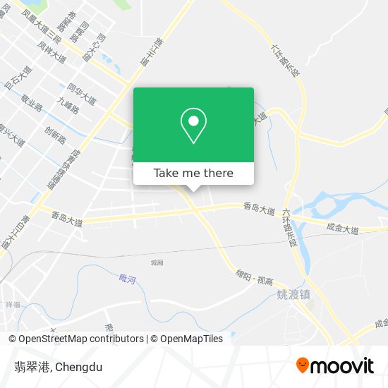 翡翠港 map