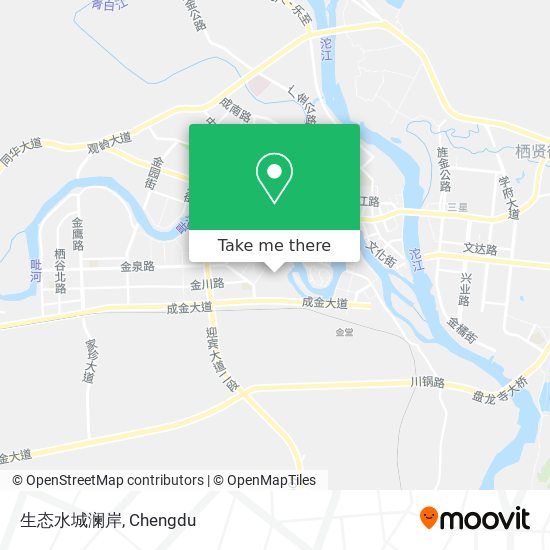 生态水城澜岸 map