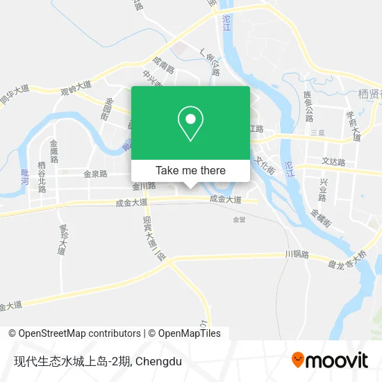 现代生态水城上岛-2期 map
