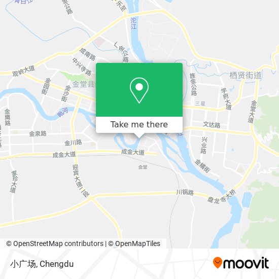 小广场 map