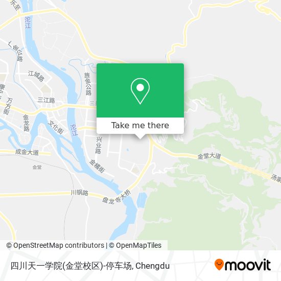四川天一学院(金堂校区)-停车场 map