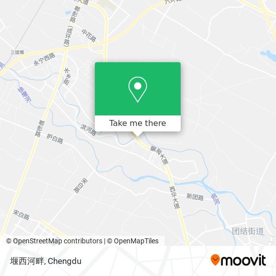 堰西河畔 map