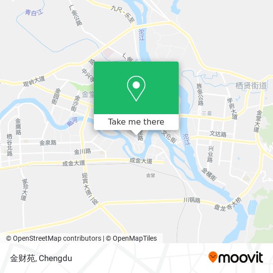 金财苑 map