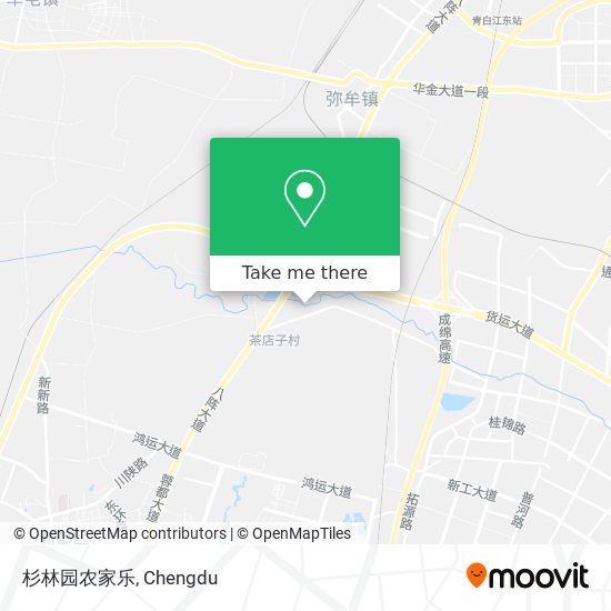 杉林园农家乐 map