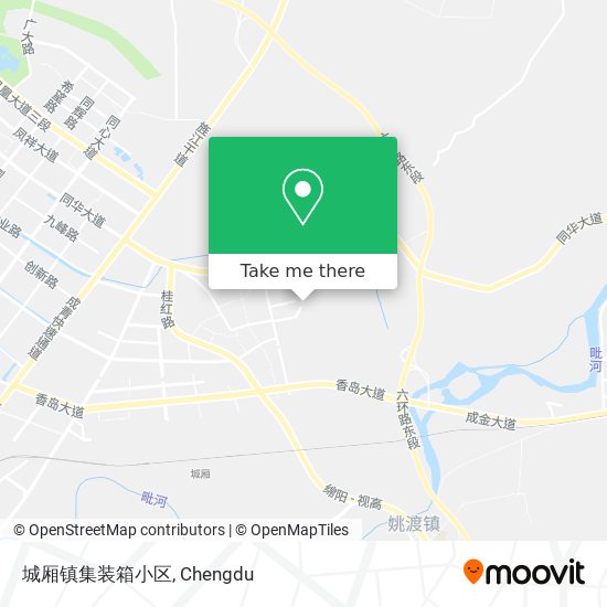 城厢镇集装箱小区 map