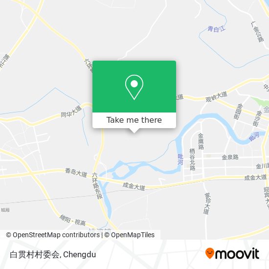 白贯村村委会 map