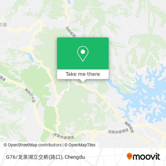 G76/龙泉湖立交桥(路口) map