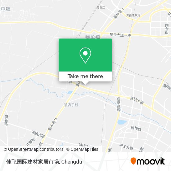 佳飞国际建材家居市场 map