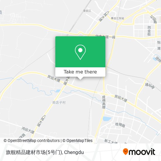 旗舰精品建材市场(5号门) map