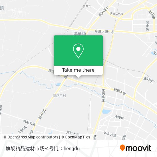 旗舰精品建材市场-4号门 map