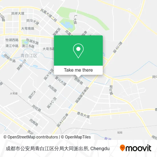 成都市公安局青白江区分局大同派出所 map