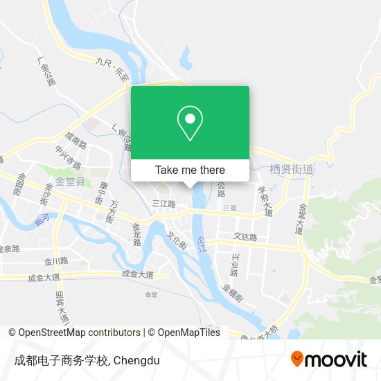 成都电子商务学校 map
