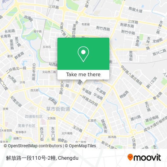 解放路一段110号-2幢 map