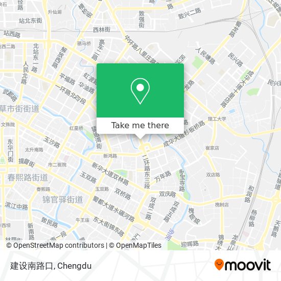 建设南路口 map