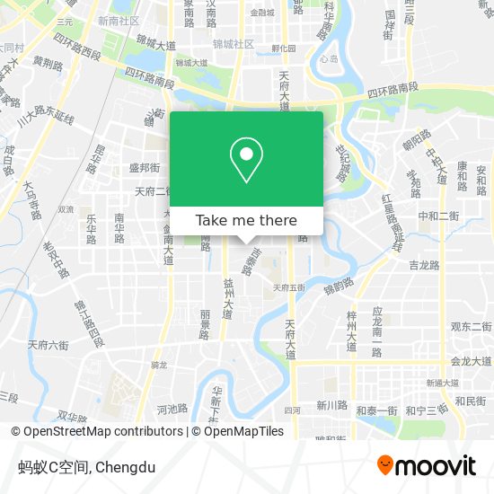 蚂蚁C空间 map