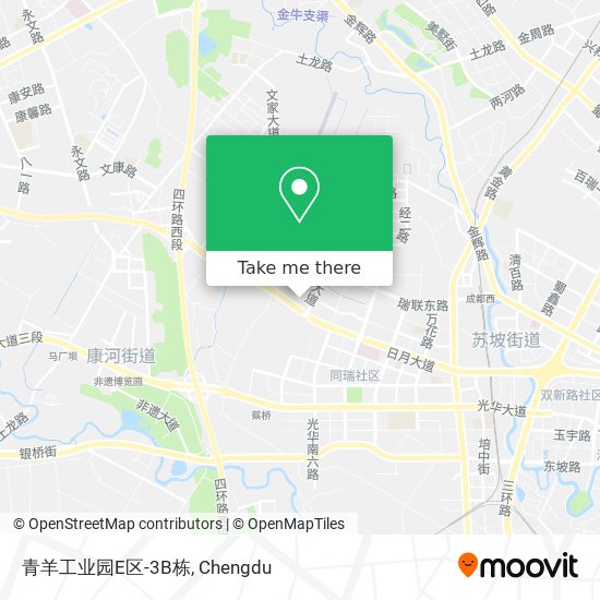 青羊工业园E区-3B栋 map