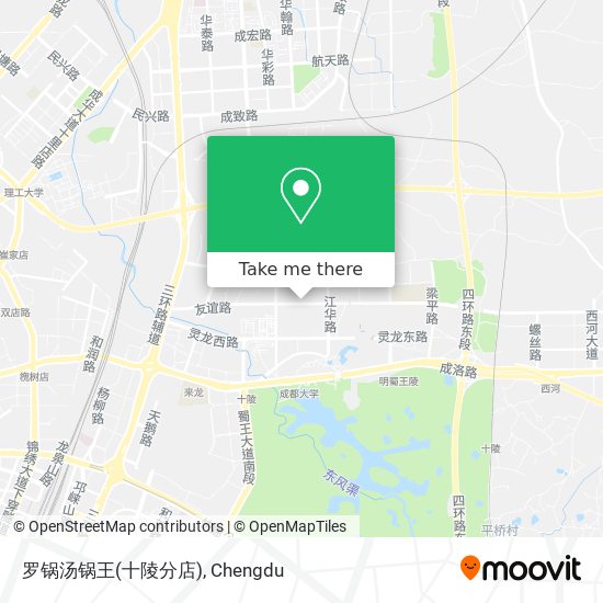 罗锅汤锅王(十陵分店) map