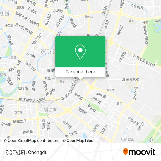 滨江樾府 map