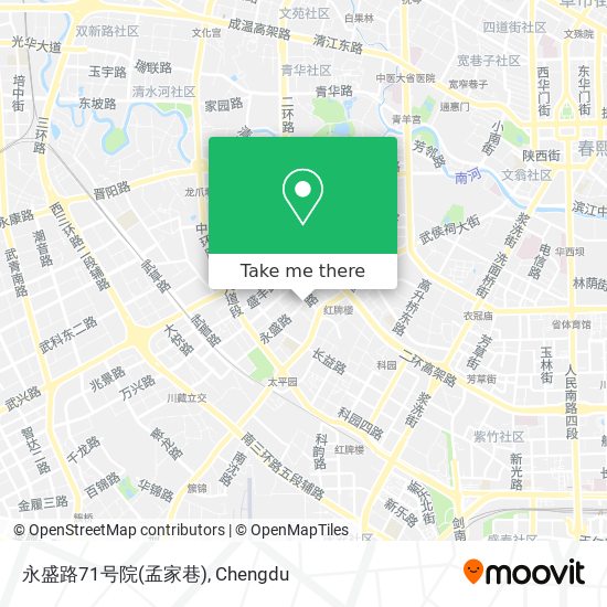 永盛路71号院(孟家巷) map