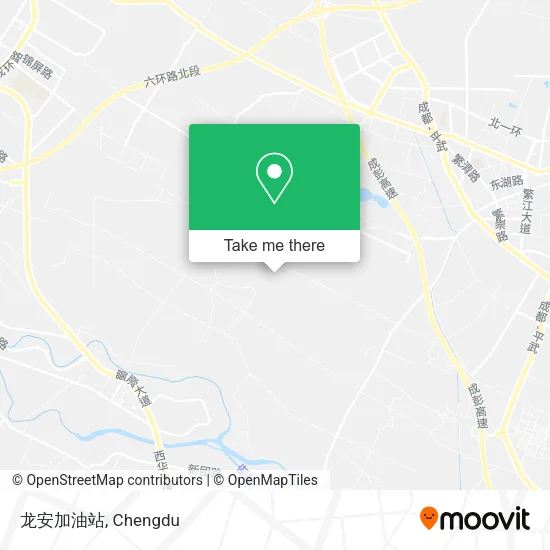 龙安加油站 map