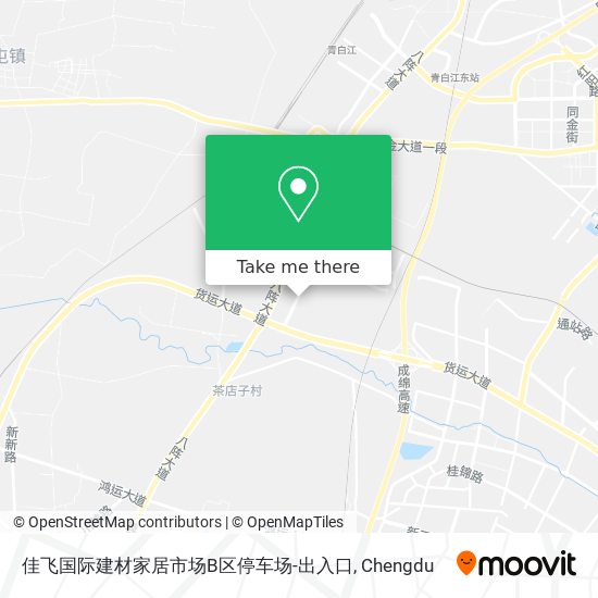 佳飞国际建材家居市场B区停车场-出入口 map
