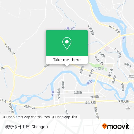 成野假日山庄 map