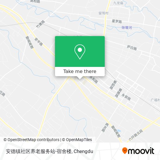 安德镇社区养老服务站-宿舍楼 map
